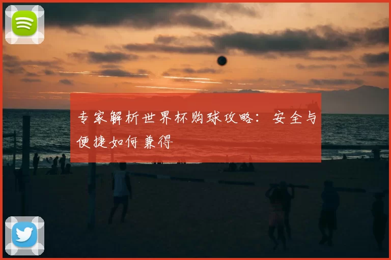 专家解析世界杯购球攻略：安全与便捷如何兼得