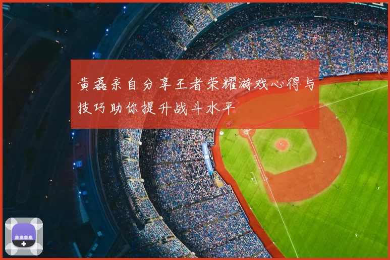 黄磊亲自分享王者荣耀游戏心得与技巧助你提升战斗水平